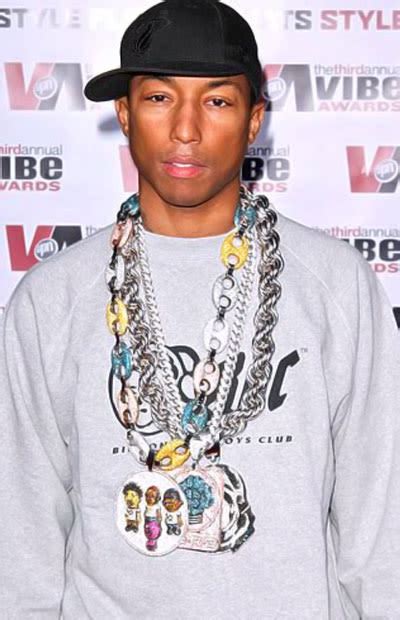 pharrell williams gucci chain|Pharrell Williams fashion.